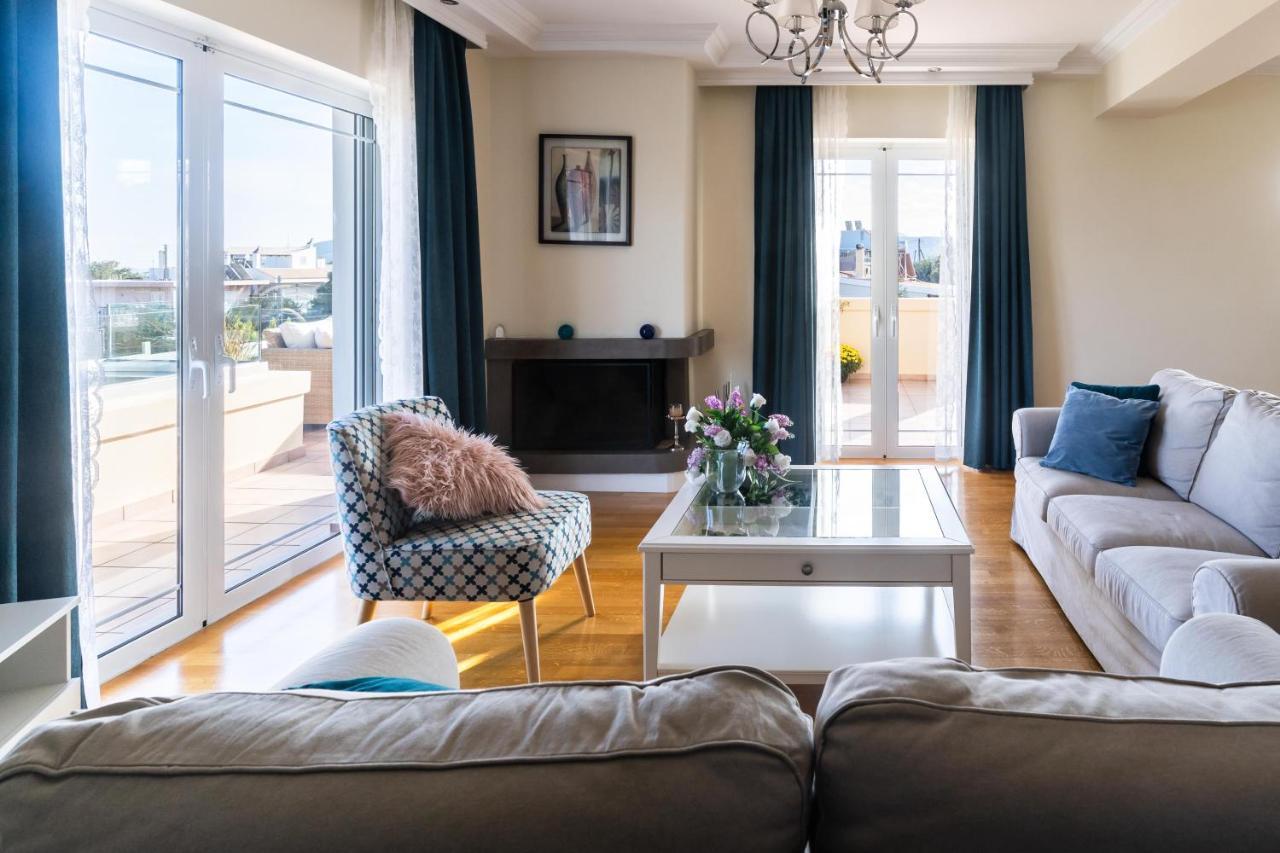 Coastline Maisonette Near Athens Airport And Rafina Port Луца Экстерьер фото
