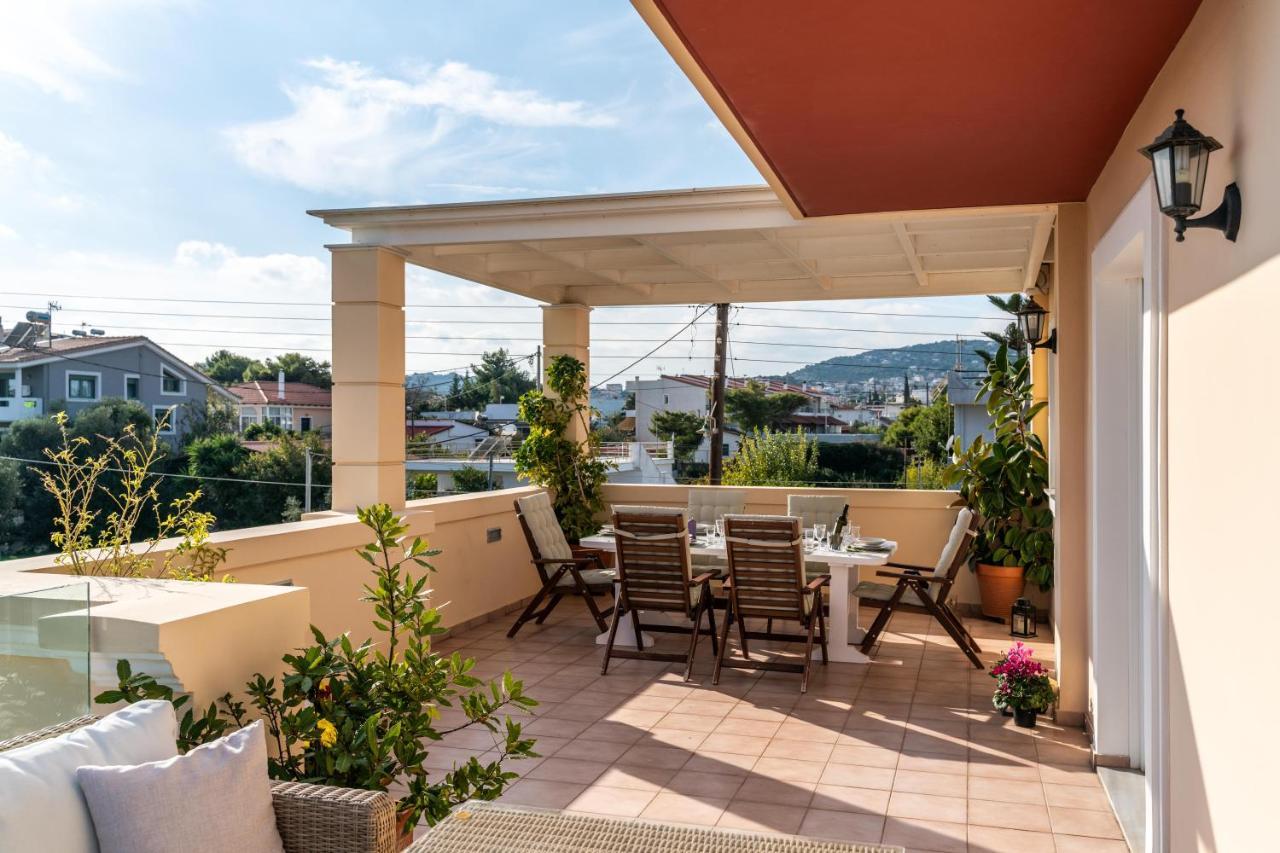 Coastline Maisonette Near Athens Airport And Rafina Port Луца Экстерьер фото