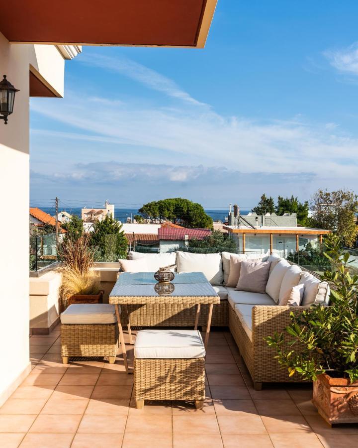 Coastline Maisonette Near Athens Airport And Rafina Port Луца Экстерьер фото
